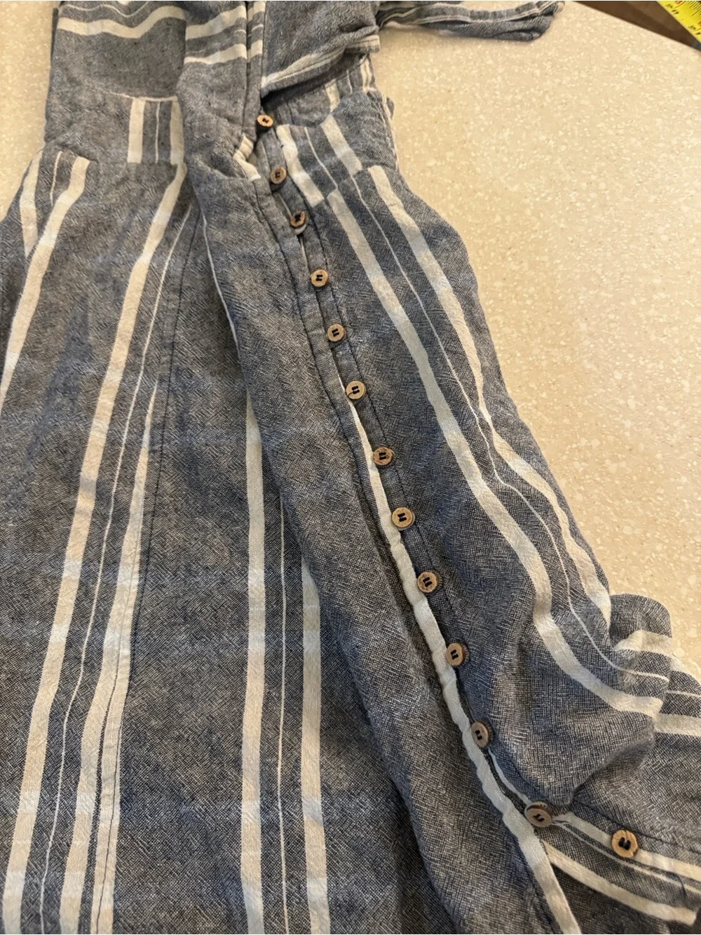 Free People Life Like This Strapless Dress Sz M